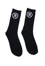 Load image into Gallery viewer, Black/White Logo Socks
